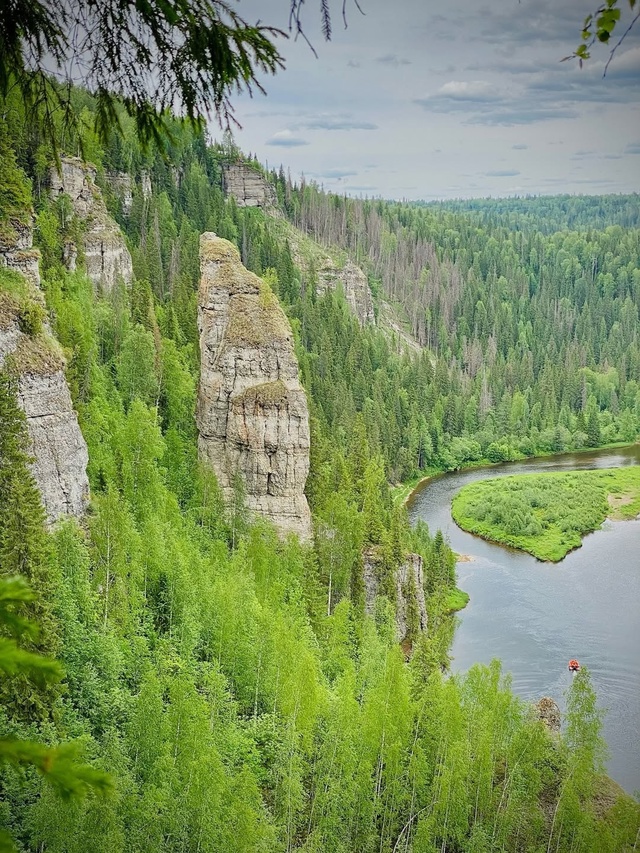 Река Усьва 🇷🇺