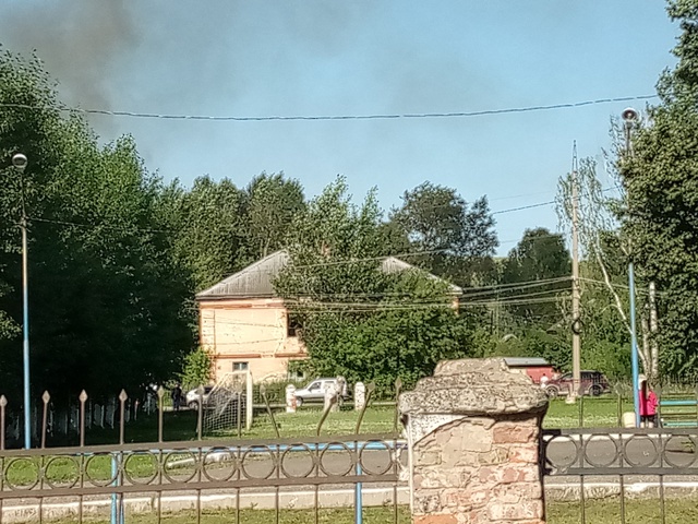 Пожар в нагорном