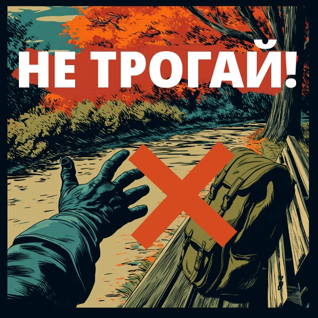 ❗️ МЧС предупреждает: любая бесхозная вещь может быть...