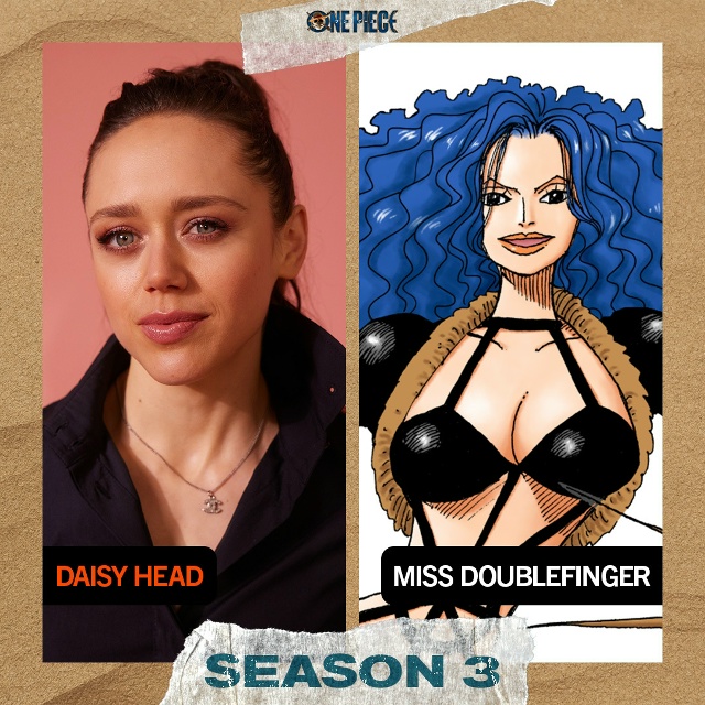 ☠ А каст к 3 сезону живого ВАН-ПИС от Netflix продолжает по?...