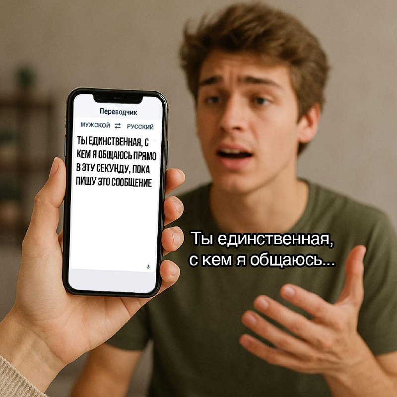 Переводим с мужского