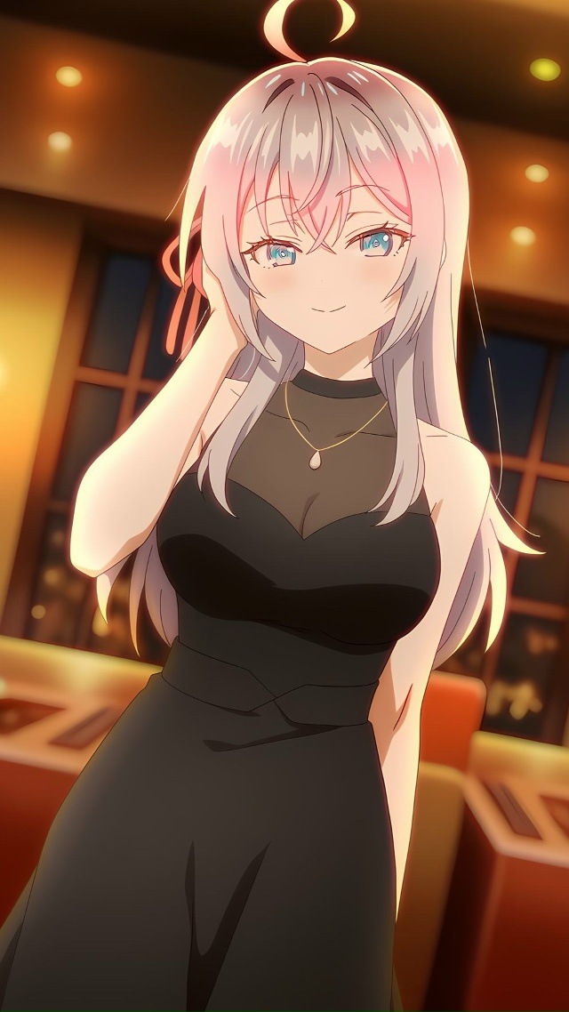 Аниме: Аля иногда кокетничает со мной по-русски