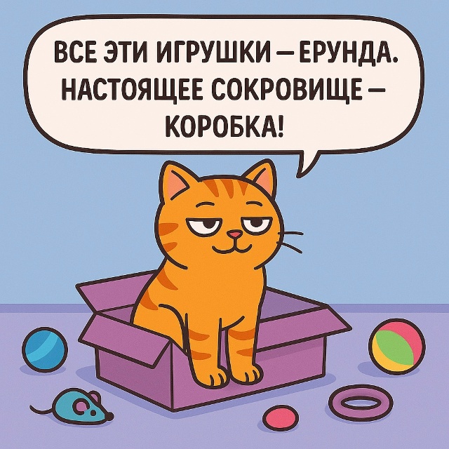 Зачем только тратить деньги на игрушки