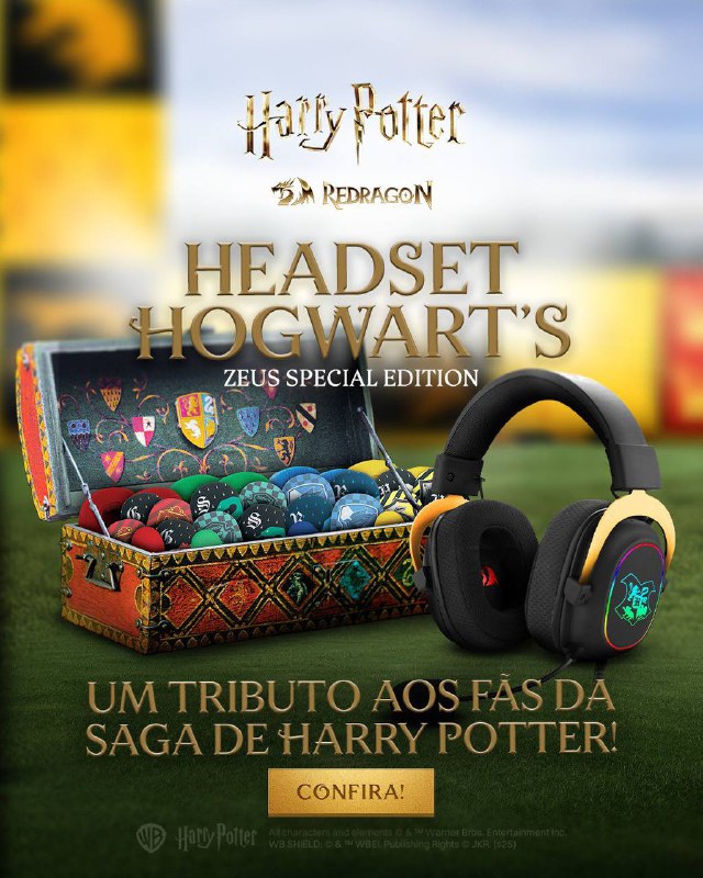 Кааайф, проф наушники для геймеров-ПОТТЕРОМАНОВ дропнул Redragon. В комплекте к самим наушникам идут