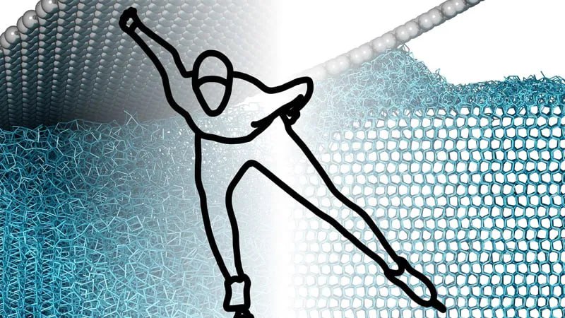 Физики 200 лет распространяли чушь о причинах скольжения на льду
Скользкость льда обусловлена не пл