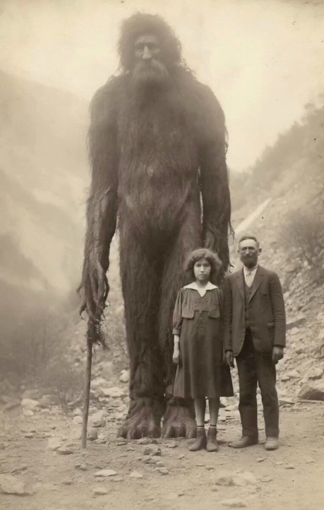 Снежные Гиганты на старинных фотографиях.