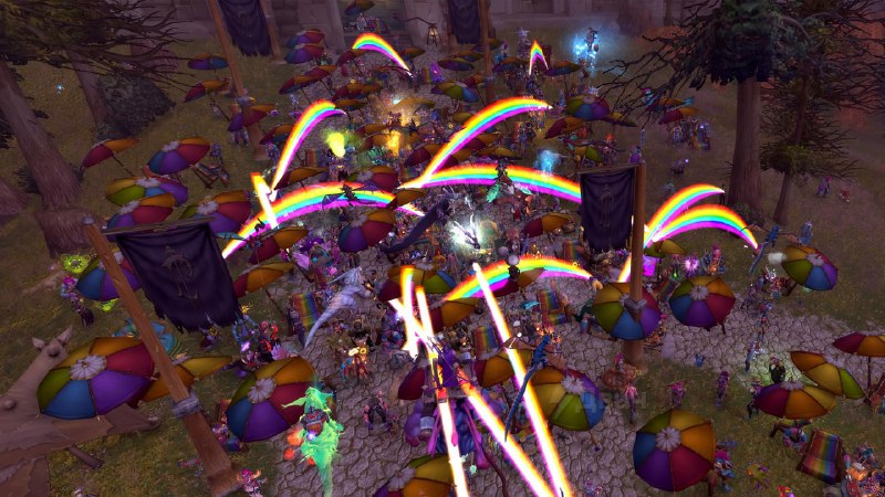 В World of Warcraft стартовал первый в истории игры официальный гей-парад (экстремизм в РФ)
Blizzar