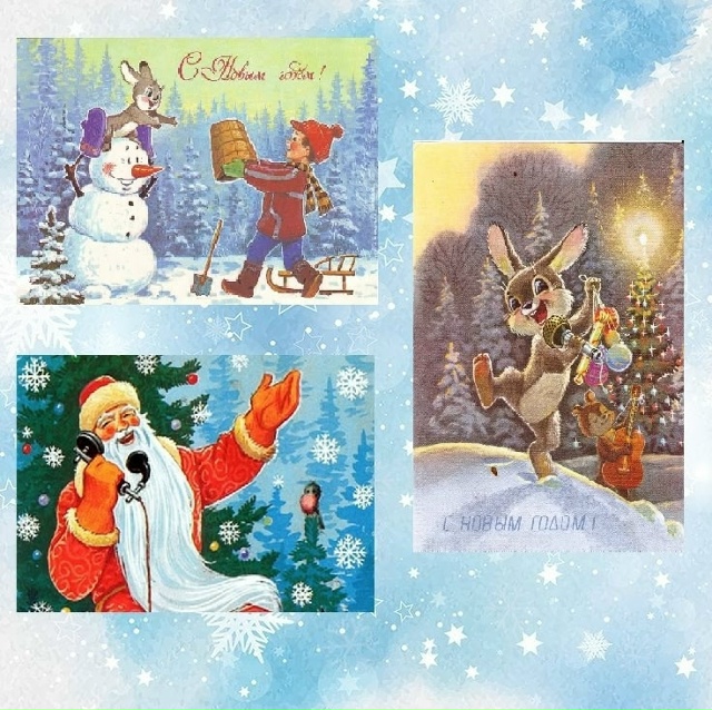 Человек нарисовавший Новый год