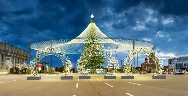 🎄Будущая новогодняя ёлка на площади Ленина будет не к...