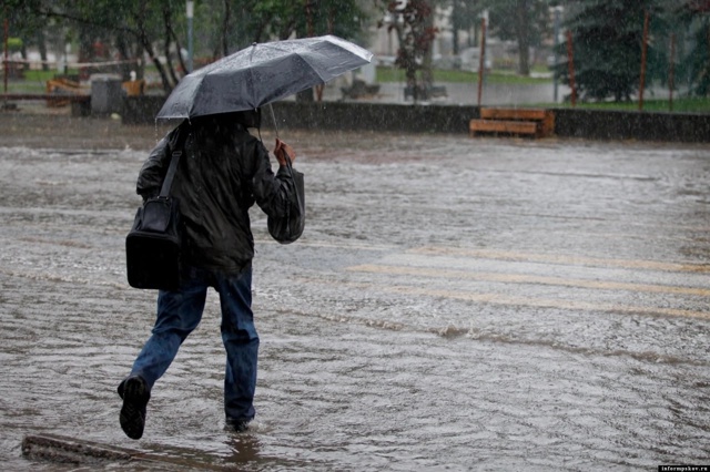 ❗️❗️❗️Град, грозы, ливни и шквальный ветер обрушатс...
