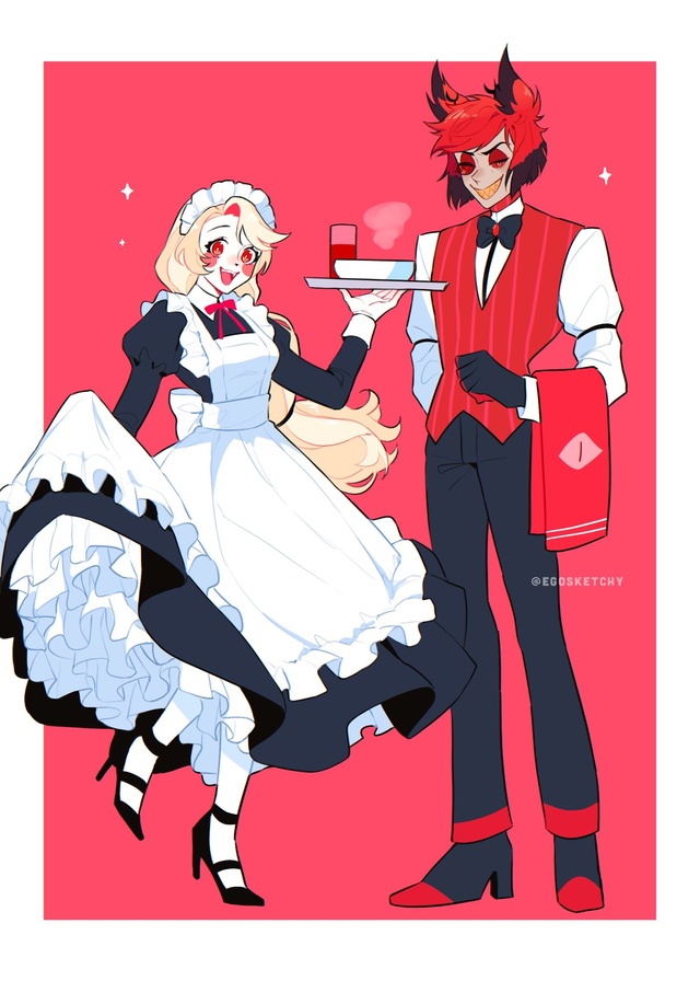 #Hazbin_Hotel / Отель Хазбин
#неканон_зато_красиво
Art: egosketchy ...