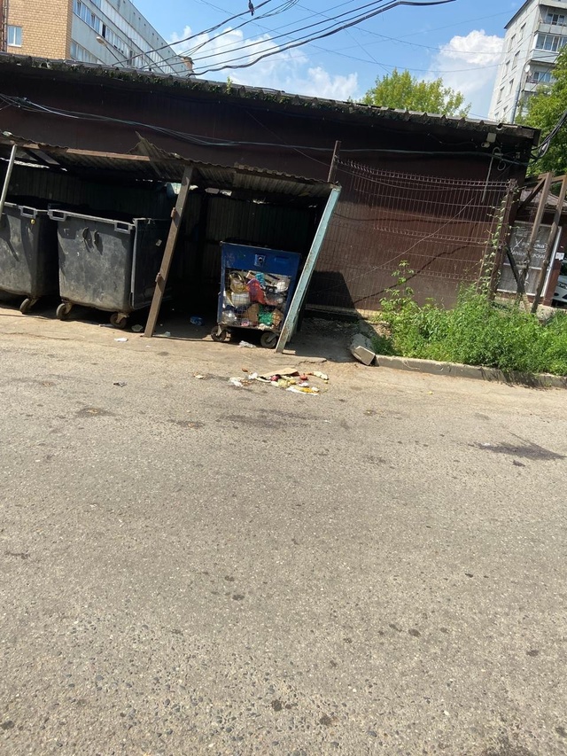 Контейнерная площадка Проспект Ленинского комсомола, ...