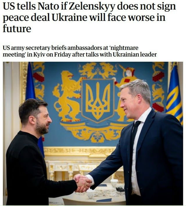 ⚡️ США предупредили союзников по НАТО: если Украина н?...