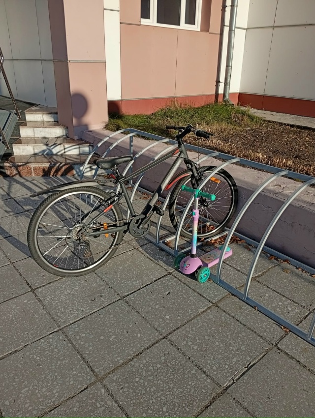 ❗У художественного отделения стоит велосипед и самок?...