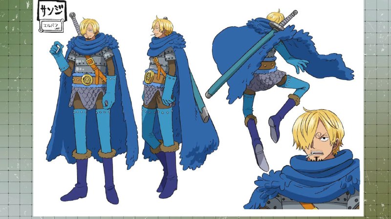 🏴‍☠️Дизайн персонажей аниме «Ван-Пис» к арке Эльбаф.
Стартует арка в апреле 2026 года.