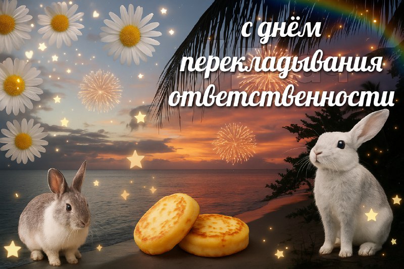 Сегодня отмечается День перекладывания ответственности