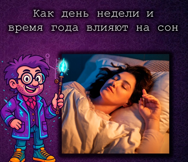 Учёные выяснили, как день недели и время года влияют на...
