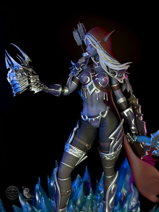 Сильвана Ветрокрылая. Ожившая легенда Азерота. 🌑
На?...