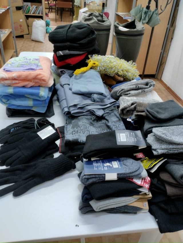 Сегодня пришла помощь от жителей д. Кузебаево. Огромна?...