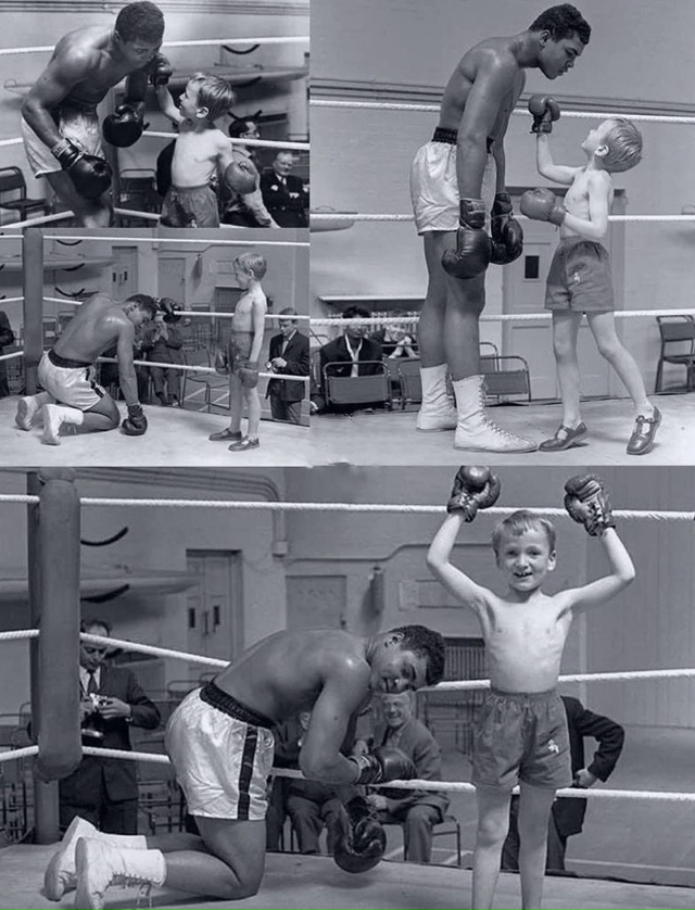 Однажды легендарный Myxaммeд Aли готовился к важному бoю ?...