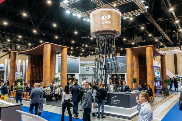Стенд ОМК с Шуховской башней - лучший на «Металл-Экспо'2...