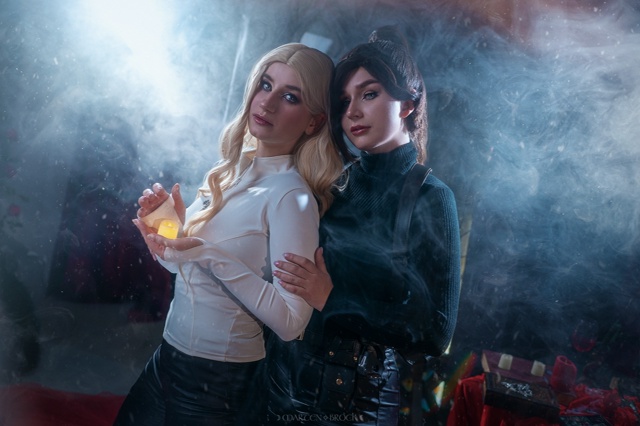 ✨ Делимся с вами невероятным косплеем Анны и Лэйн из и?...