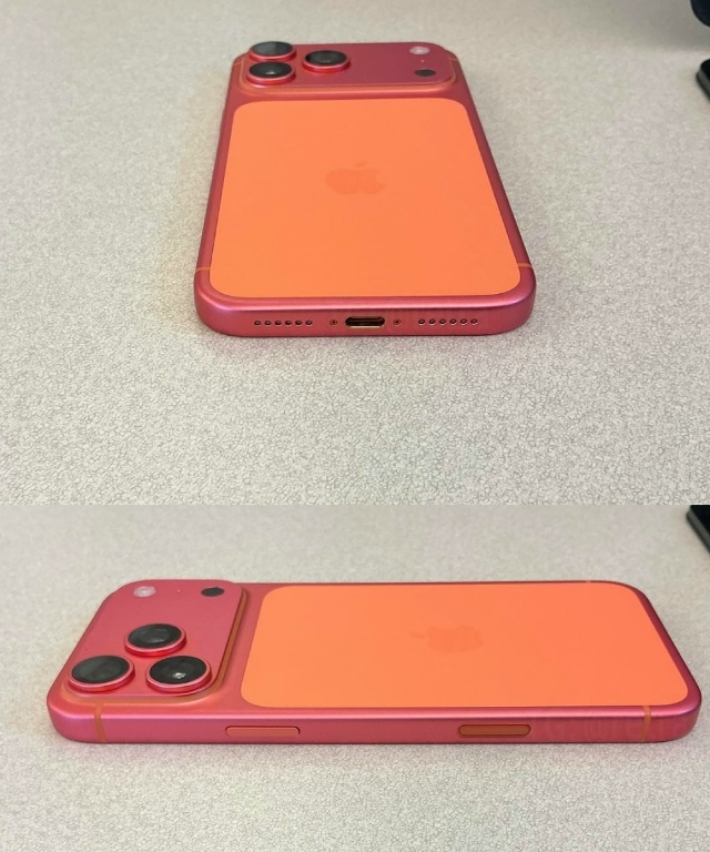 Оранжевые iPhone 17 Pro и Pro Max начали «окисляться» прямо в ру...