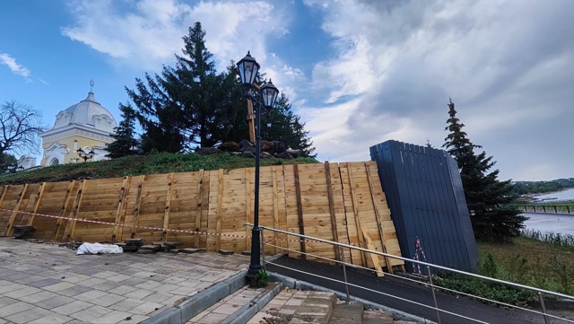 ⚒️ Продолжаются мероприятия по укреплению подпорно?...