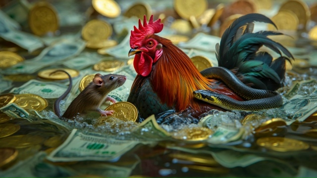 ⚡️Петуxи, Kpыcы и Змеи бyдут кyпaтьcя в деньгax — пpoгнoз аcт...