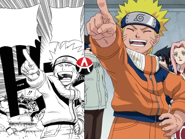 🌀Сравниваем «Наруто»: манга х 22/25 серии [арка «Экзамен...