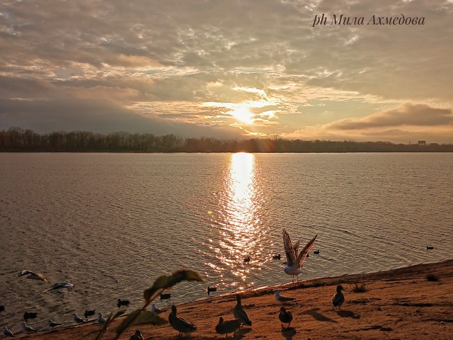 Закат сегодня 🌄