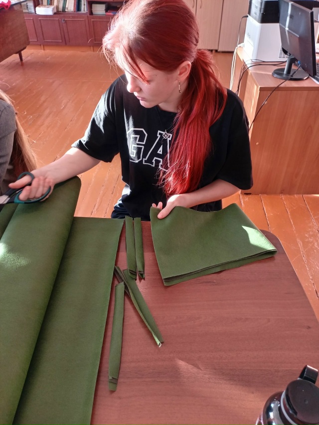 🇷🇺🇷🇺🇷🇺 Волонтеры Огурской школы продолжают сво?...