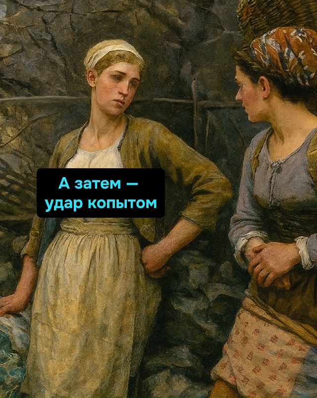Череда полос кончается одинаково — удар копытом в печ?...