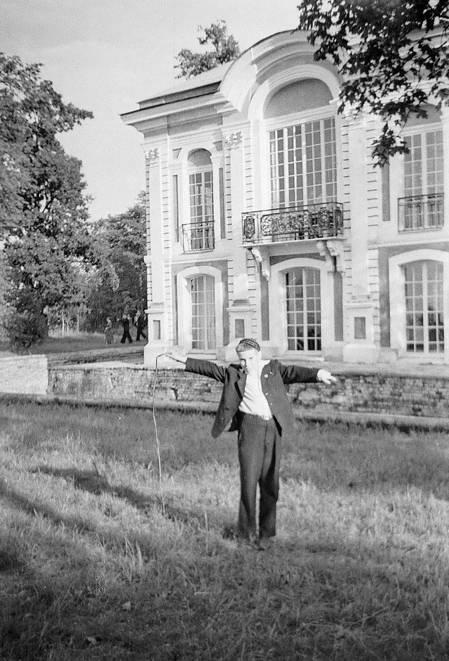 Петродворец. Нижний парк. 1955 г.