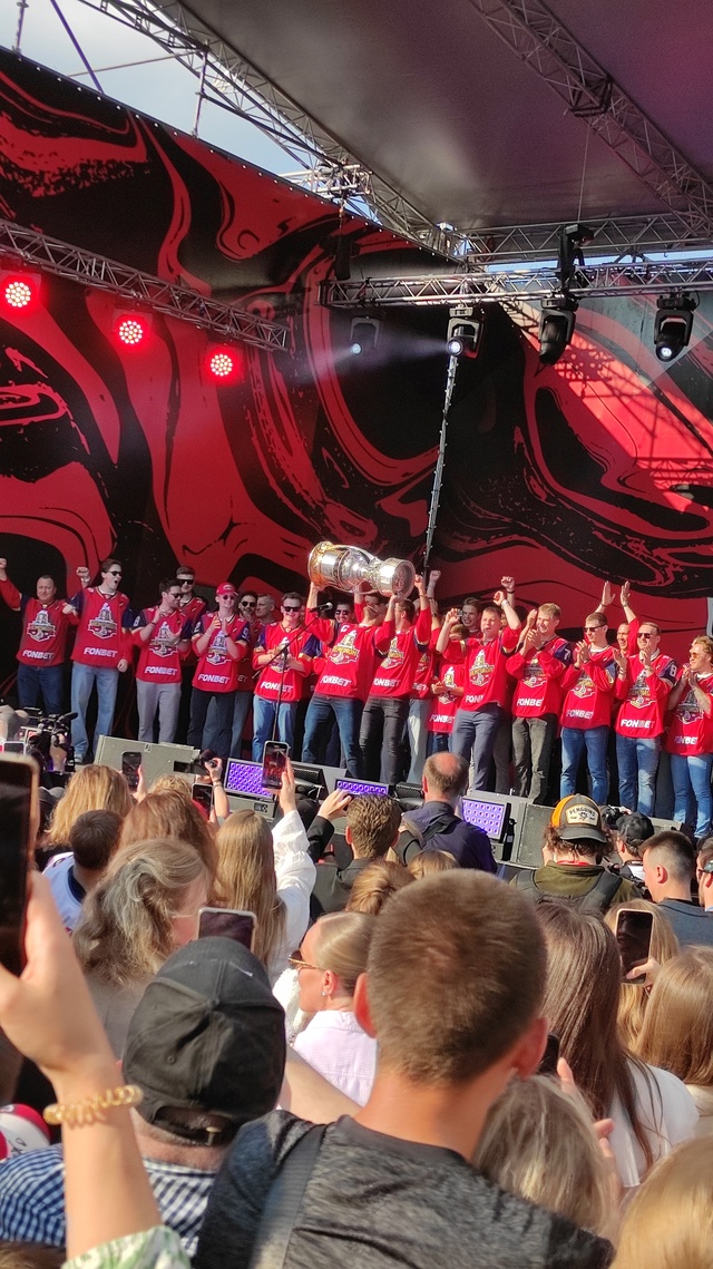 Кто чемпионы? Мы - чемпионы!!!🚂🐻🏒🏆🎉 Чествование ко?...