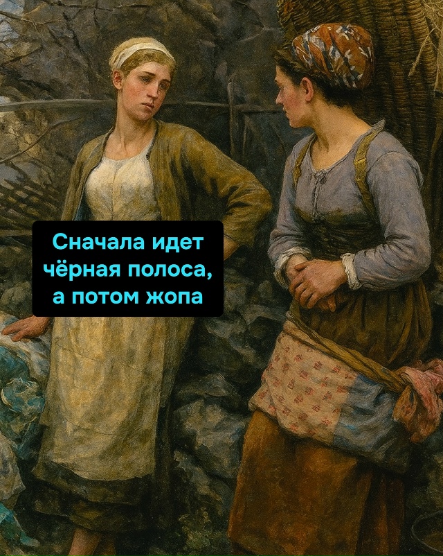Череда полос кончается одинаково — удар копытом в печ?...