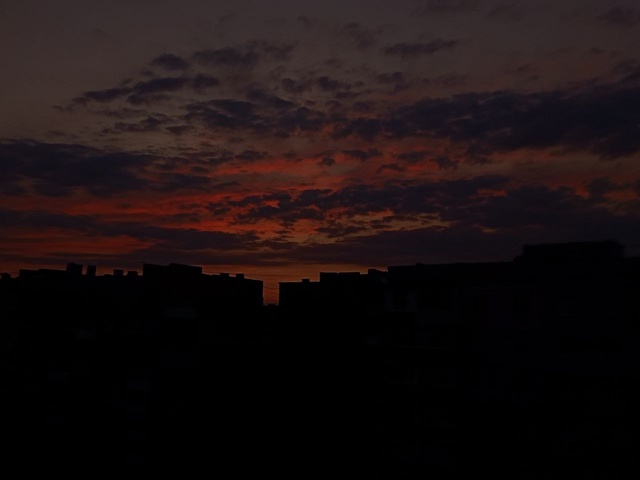 Сегодняшний закат 🌅