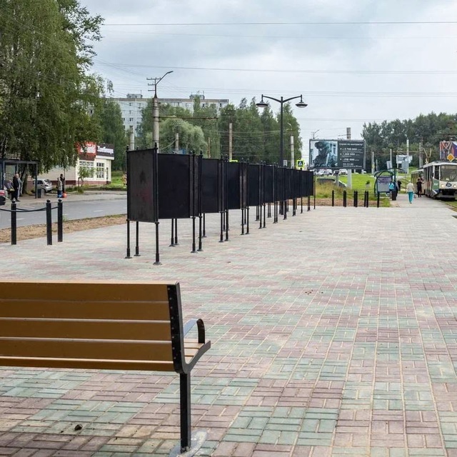 ⛏В Смоленске завершилось благоустройство на бульваре...