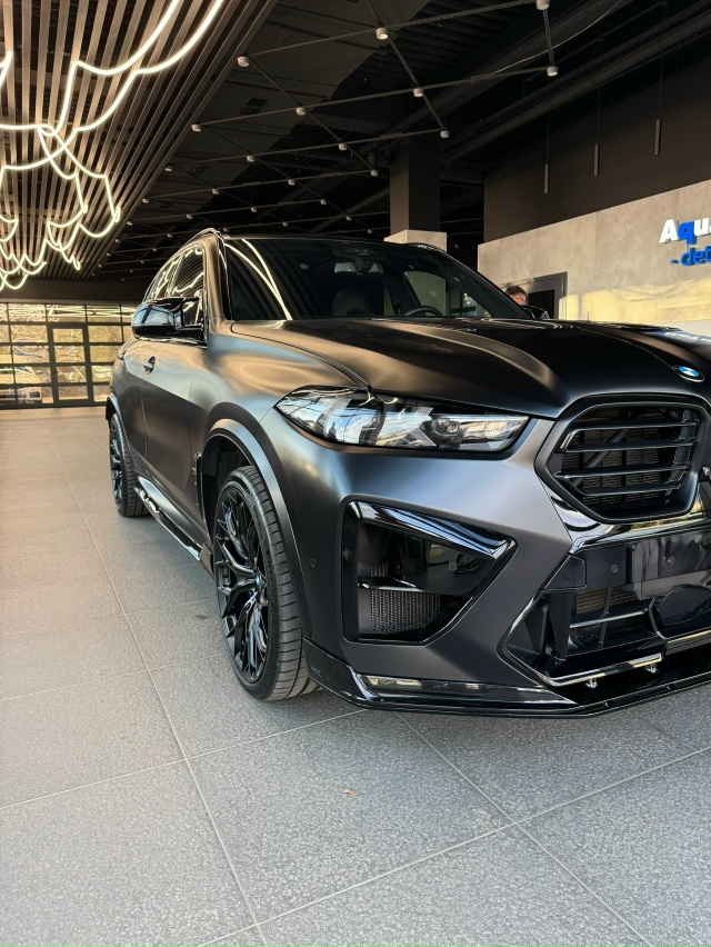 🔥 Новая работа от AquaTune Detailing — 🔥 BMW X5Mв матовом полиур?...