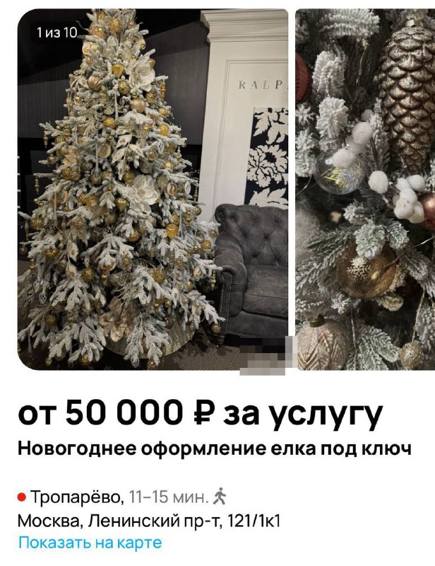 😃 Москвичи начали предлагать за деньги украсить вам ёлку
Мы открываем бизнес