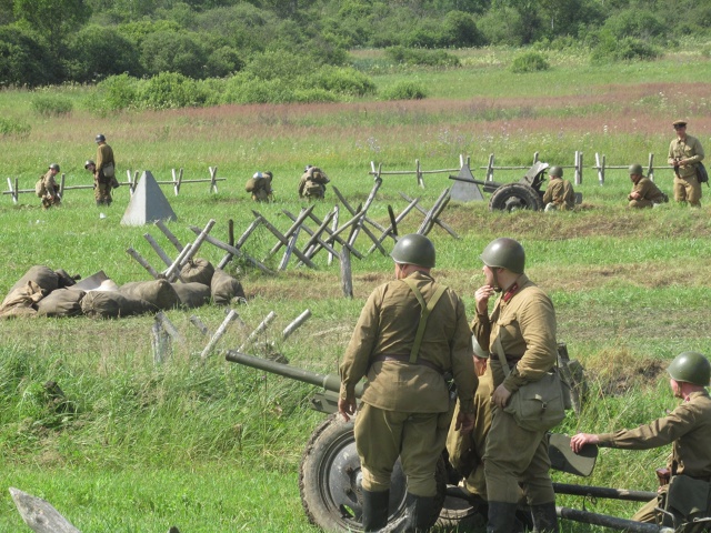 Широкомасштабная реконструкция боевого сражения «Про...