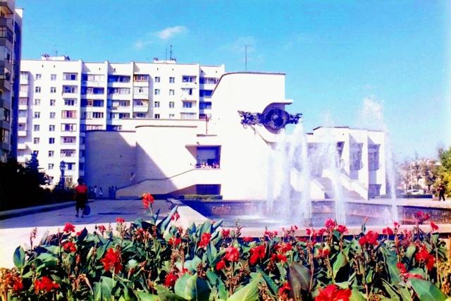 Евпатория 1985 – Открытие Дворца торжественных событий....