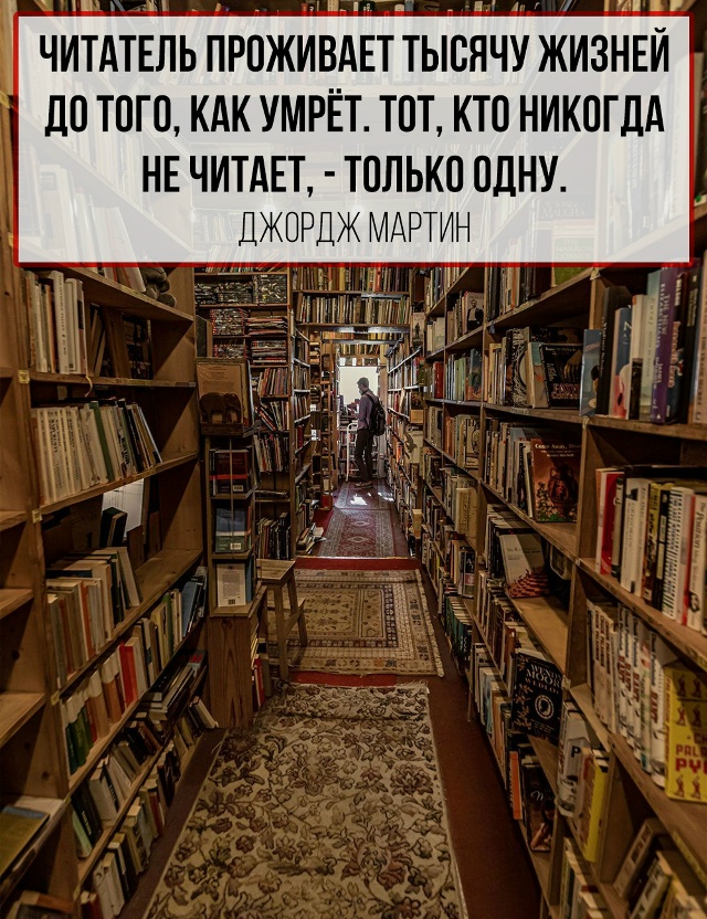 7 афоризмов, напоминающих, почему мы так любим читать.