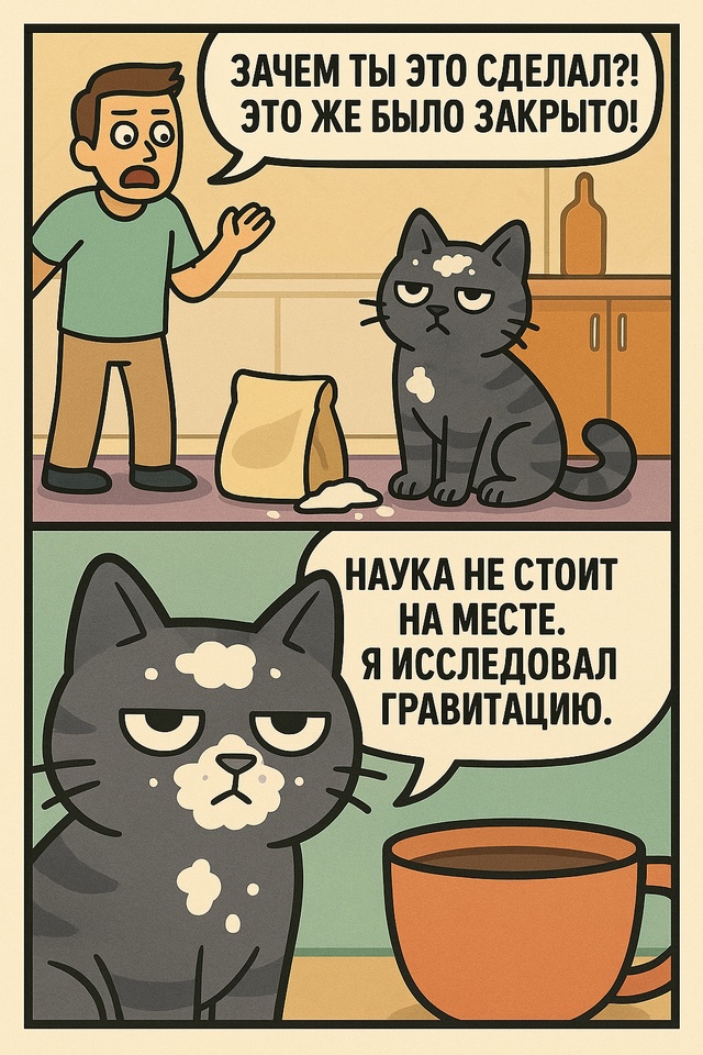 Когда ты не кот — а настоящий учёный с миссией