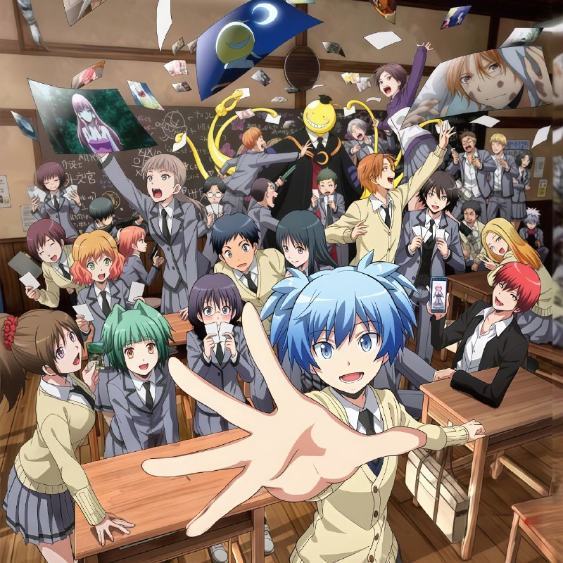 Время вспомнить былое
Новый постер к полнометражному аниме-фильму "Класс убийц: Время каждого" (Ass