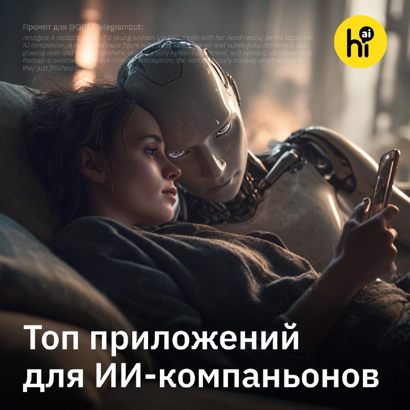 🤖 Две трети подростков в США уже завели ИИ-компаньонов
Только в этом году появилось более 120 серви