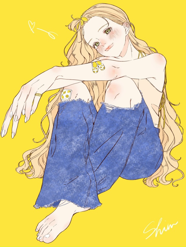 #Art_девушки
Art: shim_46_
💛💛💛