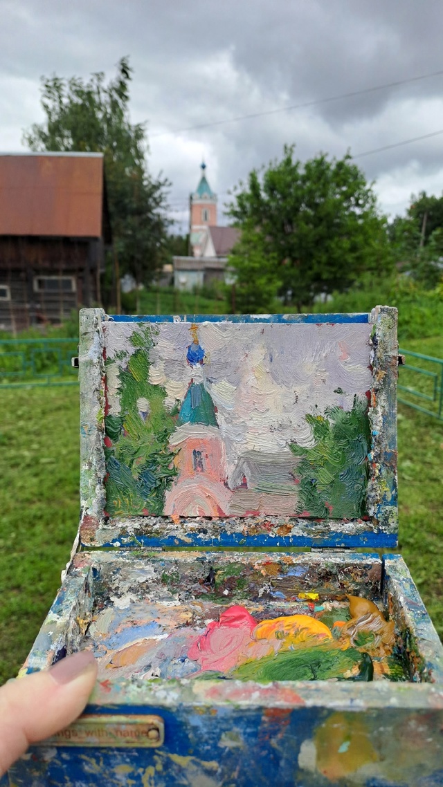 Летние зарисовки Можайска от Веры Неверовой