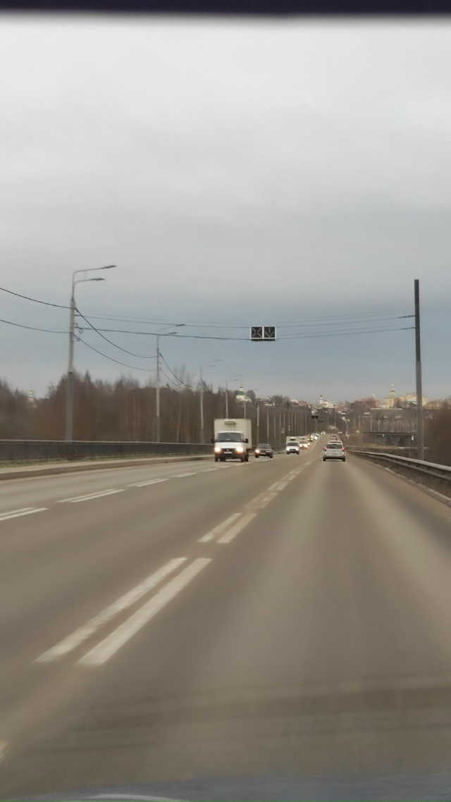 На мосту через Клязьму сломался реверсив, со среды не р...