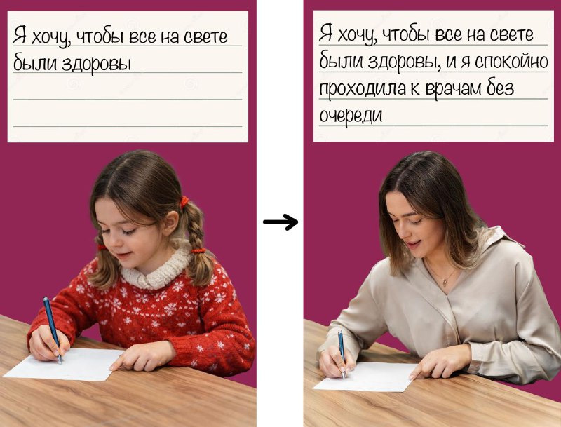 Письма деду морозу раньше vs сейчас